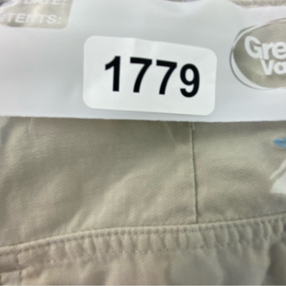 Horny Toad khaki embroidered surf print peddle pushers, 6 - Picture 15 of 15